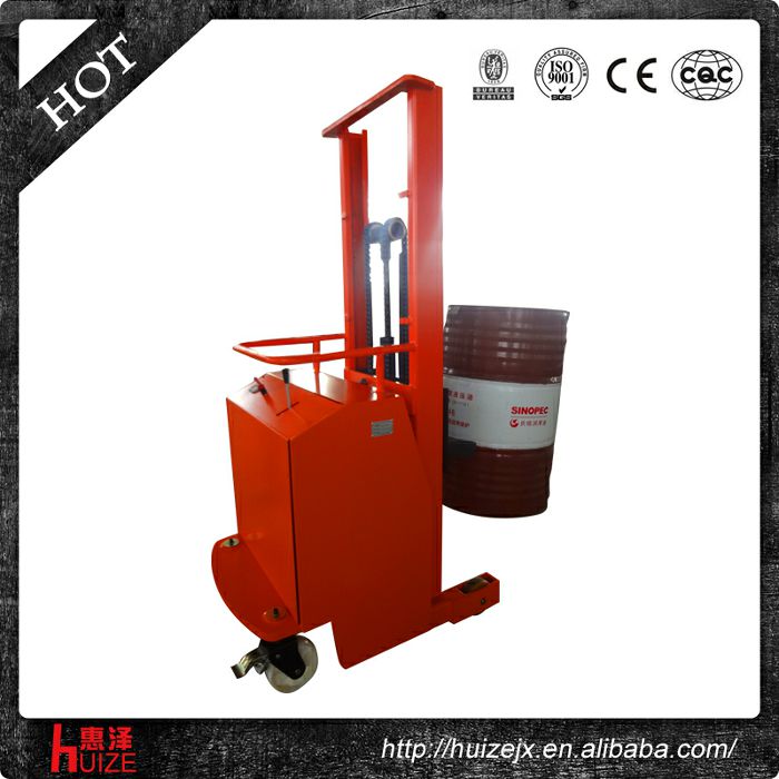 2半電動配重油桶車（無底腿，只堆垛，不翻轉(zhuǎn)）