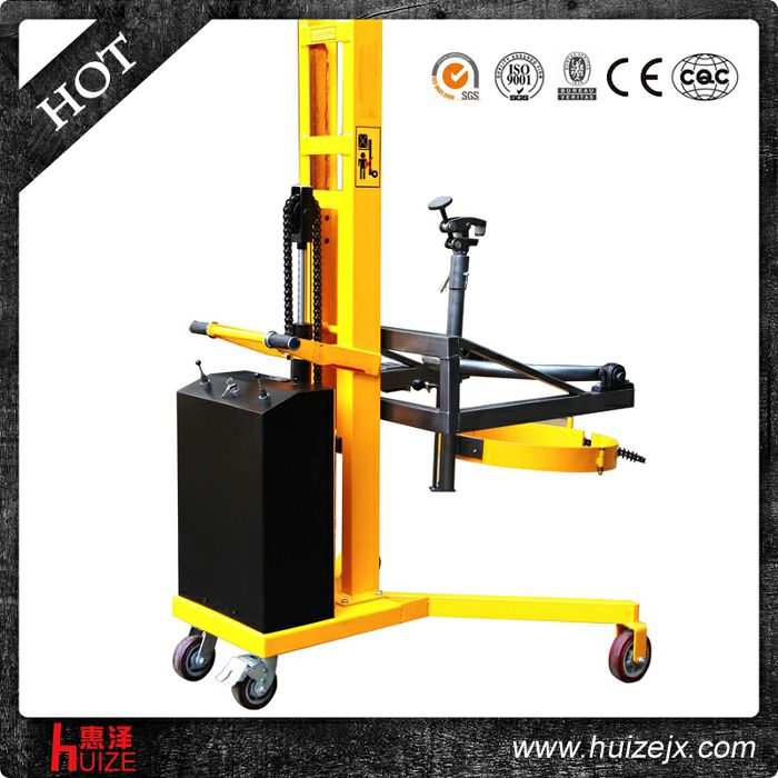 半電動油桶車（直角腿，夾鐵桶翻轉）2